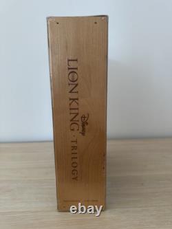 Disney The Lion King Trilogy Blu-ray Wooden Box Set UNOPENED