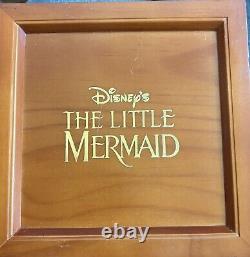 Disney The Little Mermaid Princess Ariel Wooden Box Boxed LE Pin Set 2004