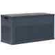 Durable Garden Storage Box 320 L Anthracite Set New