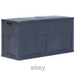 Durable Garden Storage Box 320 L Black Set New