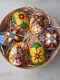 Easter Eggs Set Of 6 In Gift Box Wooden Eggs Hand Painted Eggs Easter Decoration