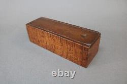 Ebony &Bone Dominoes Complete set of 28 Tiles Wooden Box Circa Late 1800s