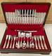 Fantastic Silver Plated Canteen Of Cutlery (86 Pieces) Set In Wooden Box
