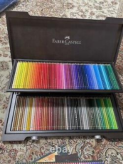 Faber Castell Polychromos Pencils Set of 120 in a wooden box