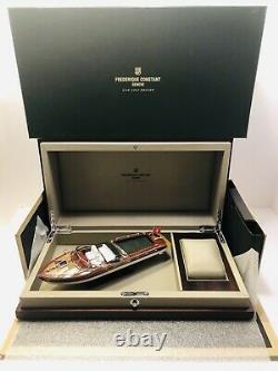 Frederique Constant RUNABOUT Watch Box Complete Set Boat, Warranty Card, Papers