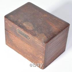 G. Boley Watch Repair Staking Set with 40 Punches and Wooden Box 3.99mm 4.00mm
