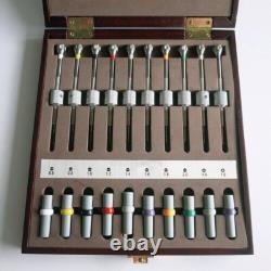 GF1123B Set of 10PCS Watch Repair Screwdrivers with Weight Sleeves in Wooden Box