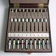 Gf1123b Set Of 10pcs Watch Repair Screwdrivers With Weight Sleeves In Wooden Box