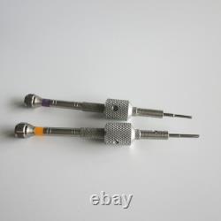 GF1123B Set of 10PCS Watch Repair Screwdrivers with Weight Sleeves in Wooden Box