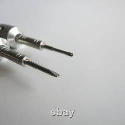 GF1123B Set of 10PCS Watch Repair Screwdrivers with Weight Sleeves in Wooden Box