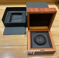 Genuine Original Blancpain Current Wood Wooden Watch Box Case Complete Set