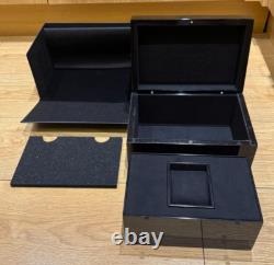 Genuine Original Large Wood Wooden Bvlgari Bulgari Watch Box Case Complete Set
