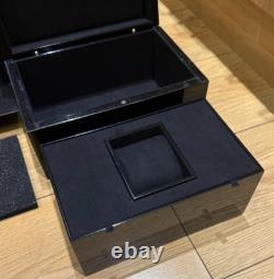 Genuine Original Large Wood Wooden Bvlgari Bulgari Watch Box Case Complete Set