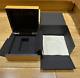 Genuine Original Panerai Wooden Wood Watch Box Case Complete Set Cloth Outer Box