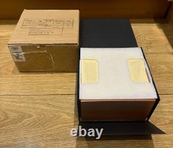 Genuine Original Panerai Wooden Wood Watch Box Case Complete Set Cloth Outer Box