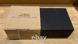 Genuine Original Panerai Wooden Wood Watch Box Case Complete Set Cloth Outer Box