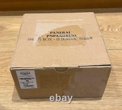 Genuine Original Panerai Wooden Wood Watch Presentation Box Case Complete Set