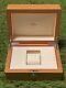 Genuine Wooden Omega Watch Box Full Set As Collection Or Gift & Display Bo