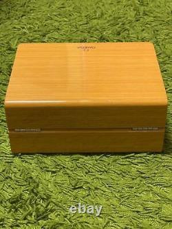 Genuine Wooden Omega Watch Box Full Set as collection or gift & display bo