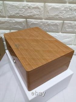 Genuine Wooden Omega Watch Box Full Set as collection or gift & display bo