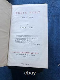 George Eliot Set Of 12 Books In Wooden Box (1901)