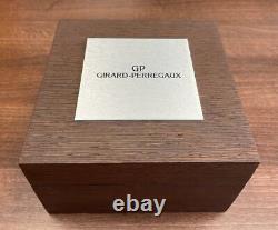 Girard Perregaux Collectors Wooden Watch Box Set And Outer -rare Find- Mh096