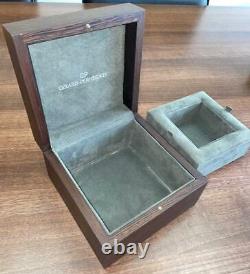 Girard Perregaux Collectors Wooden Watch Box Set And Outer -rare Find- Mh096