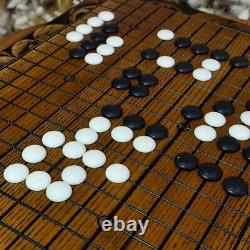 Go Game Set Board, Handmade Wooden Go Board Box Set, Chinese Goban, IN STOCK