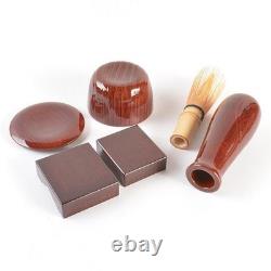 Goshokago Chabako Wooden Storage Basket Box Tea Ceremony Utensils Set T-0201