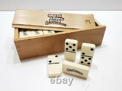 Grand Theft Auto San Andreas Promotional Domino Set Wooden Box RARE