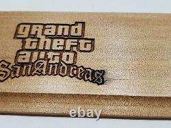 Grand Theft Auto San Andreas Promotional Domino Set Wooden Box RARE