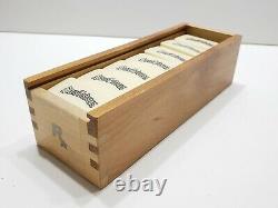 Grand Theft Auto San Andreas Promotional Domino Set Wooden Box RARE