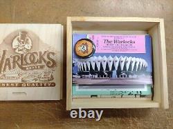 Grateful Dead Warlocks 6 Cd wooden cigar Box Set Hampton Virginia 1989 coliseum