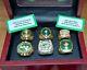 Green Bay Packers 6 Ring Championship Set W Wooden Display Box. Rodgers Favre