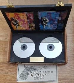 Guns N' Roses, Illusions. I & II Rare, Wooden Box, CD Set
