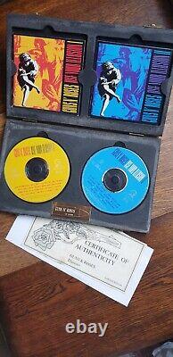 Guns N' Roses, Illusions. I & II Rare, Wooden Box, CD Set, Not Vinyls