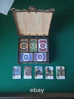 Gwent Card Game Complete set In Ornate Wooden Box
