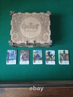 Gwent Card Game Complete set In Ornate Wooden Box