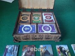 Gwent Card Game Complete set In Ornate Wooden Box