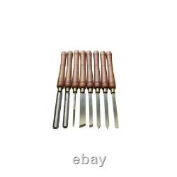 HSS Turning Chisel Wooden Boxed 8 Piece Set