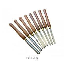 HSS Turning Chisel Wooden Boxed 8 Piece Set