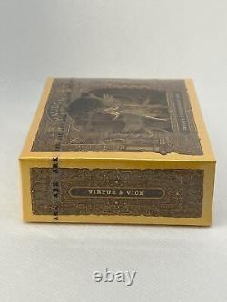 Halidom Deluxe Wooden Box, Set by Ark Playing Cards, also includes Halidom Coin