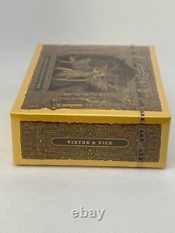 Halidom Deluxe Wooden Box, Set by Ark Playing Cards, also includes Halidom Coin