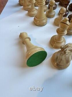 High Quality Chess Set With Box Luxury Weighted Wooden Complete Set