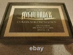 Highlander Complete TV Series (DVD 45 Discs, Wooden Box, UK-Compatible, 2007)