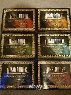 Highlander Complete TV Series (DVD 45 Discs, Wooden Box, UK-Compatible, 2007)