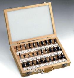 Hm Milling Set 30-teilig with Shaft 8mm, IN Wooden Box