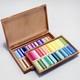 Holbain Oil Pastel U690 100 Pieces All Colors Wooden Box Set
