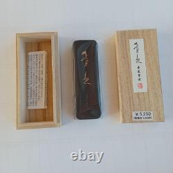 Ink Lands Wooden Box Set for Kana Calligraphy New Condition