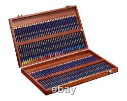 Inktense Permanent Watercolour Pencils, Set of 72 in a Wooden Gift Box